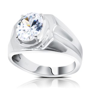 925 Sterling Silver Ring with CZ